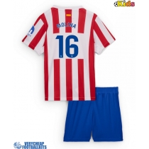 Atletico Madrid Nahuel Molina #16 Replica Home Minikit 2025-26 Short Sleeve (+ pants)